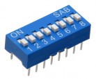 BSE08GB RoHS || BSE08GB SAB Przełącznik dip switch