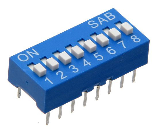 BSE08GB SAB Przełącznik dip switch