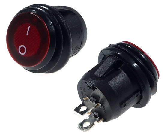 MIRS101-6r; illuminated; rocker switch;