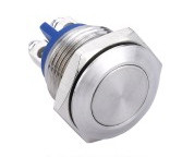 Vandal proof push button switch; W16F10/C