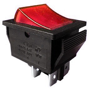 IRS201-1C1r; illuminated; rocker switch;