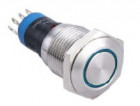 Vandal proof push button switch; W16F11EB12/S