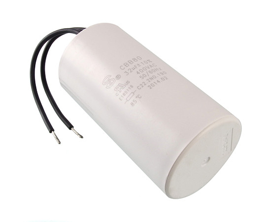 CBB80 400VAC/32UF 45x85mm Capacitor for lamps