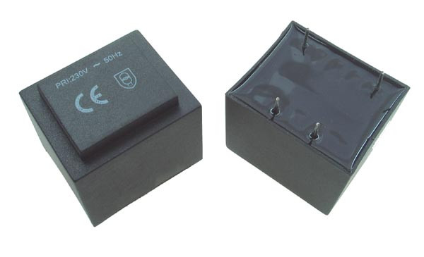 Encapsulated transformer 2.7VA 230V/9V 300mA Ta=50&#176;C