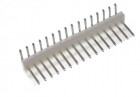 male, angled, PCB, 16 pin, pitch 3,96mm, tinned, white colour