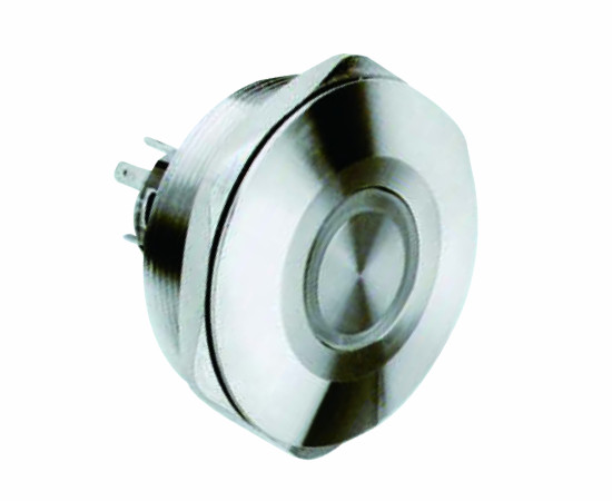 Vandal proof push button switch; W40F11EB12/S