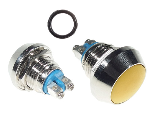 Vandal proof push button switch; W12P10/Cy