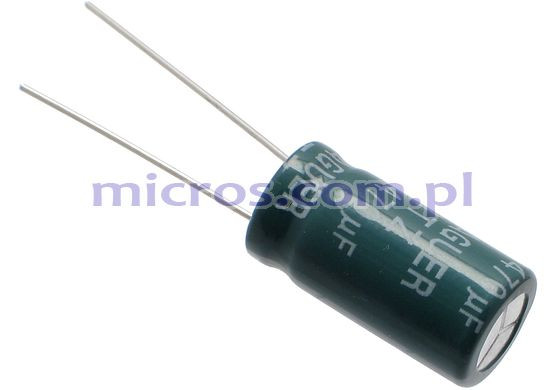 RTZ1V471M1016 LEAGUER Electrolytic capacitor