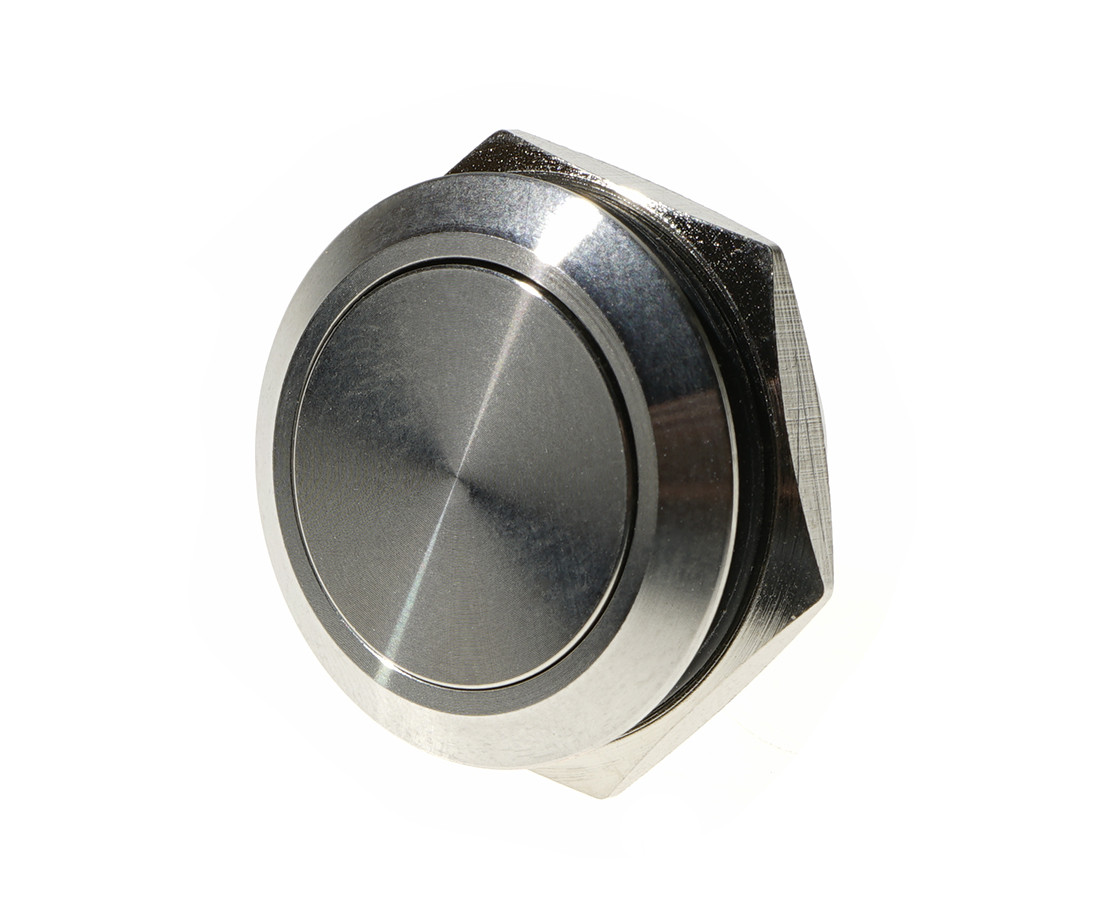 Vandal proof push button switch; W19F1SR/S