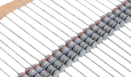 Wire wound resistor; 0.1R 