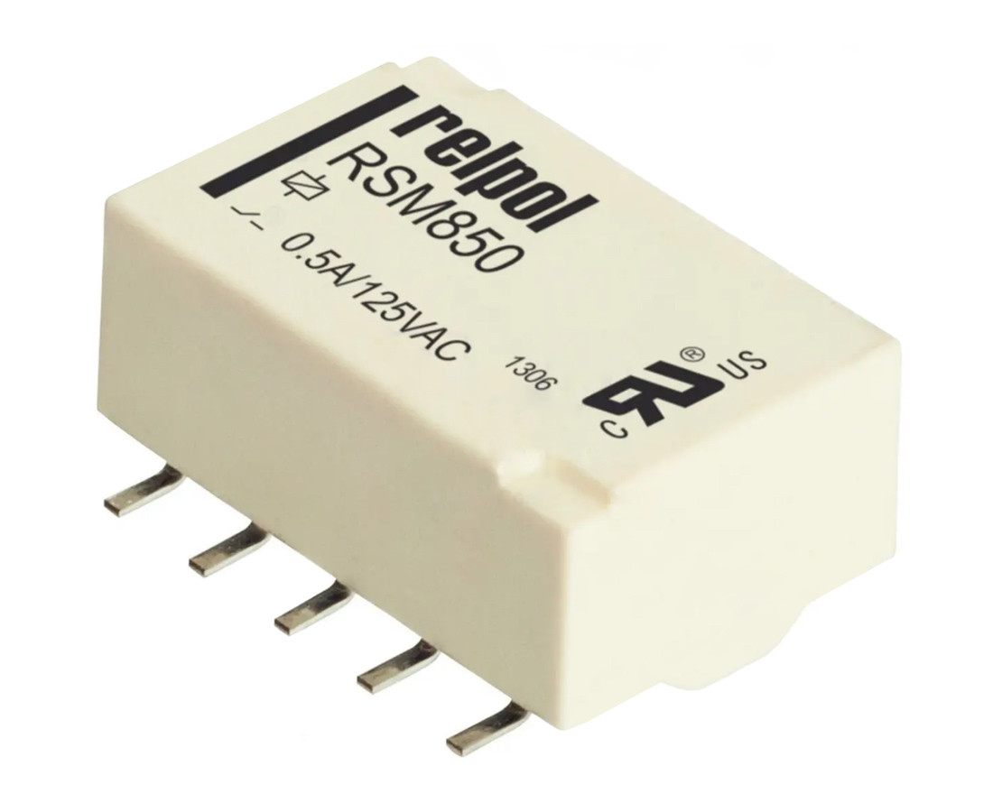 RSM850-6112-8M-1024 subminiature signal relay, monostable