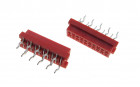 Female "Micro-Match"  10pin straight , for PCB