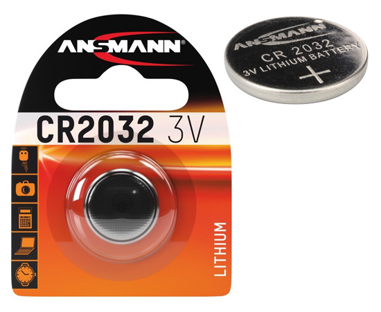 Lithium Coin cell CR2032 ANSMANN
