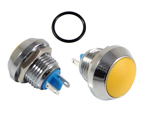Vandal proof push button switch; W12P10R/Cy