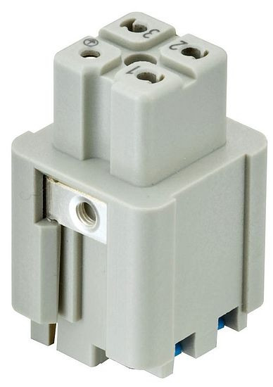 Insert with female contacts HAN A, size 3A
