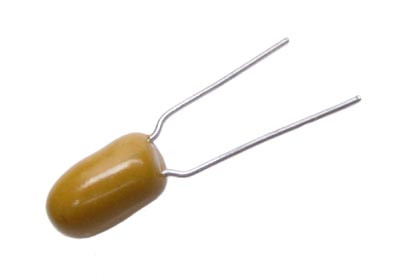 Tantalum capacitor; dipped; 47uF