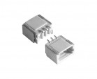 SH Male connector, 3 pin, pitch 1.0mm, 0.5A, 50V, horizontal