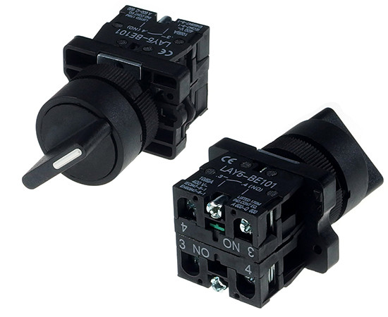 Handle selector switch; N/O+N/O