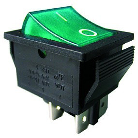 IRS201-1C3gr; illuminated; rocker switch;