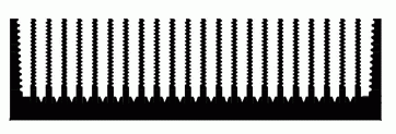 Heatsink SK159; length=150mm width=400mm height=83.5mm
