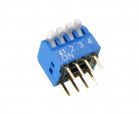 KF1002-04P-R3GLG-DFT-02B Red RoHS || KF1002-04P-R3GLG-DFT-02B KAIFENG Dip-Schalter