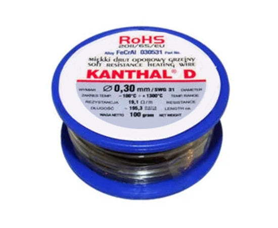 KANTHAL D 1.00mm 250g