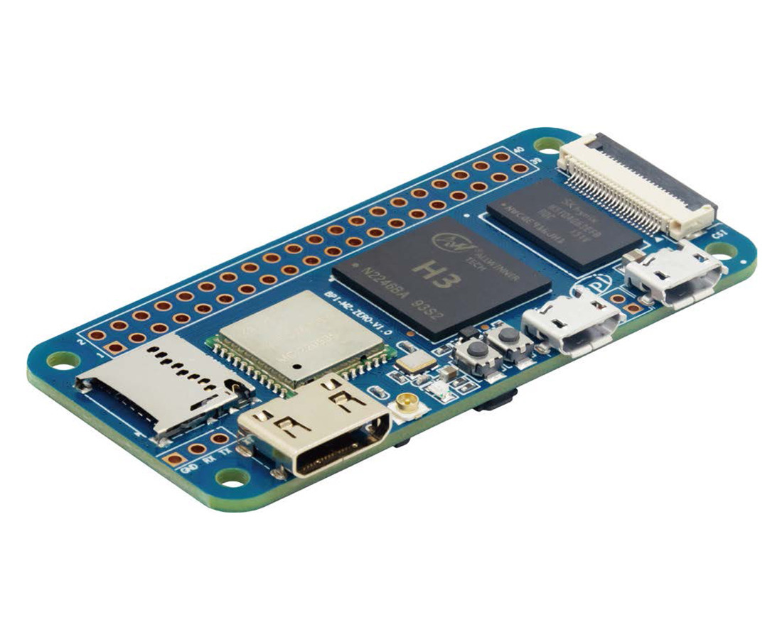 Banana Pi BPI-M2 Zero RoHS || Komputer jednopłytkowy Banana Pi BPI-M2 Zero