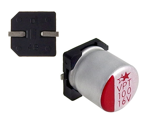 VPT1C101M0809 LEAGUER Polymer Capacitor