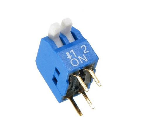 KF1002-02P-R3FLG-ON-02B KAIFENG Dip-switch