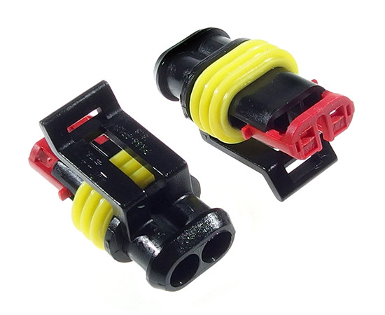 Plug 2 pins, Superseal 1.5