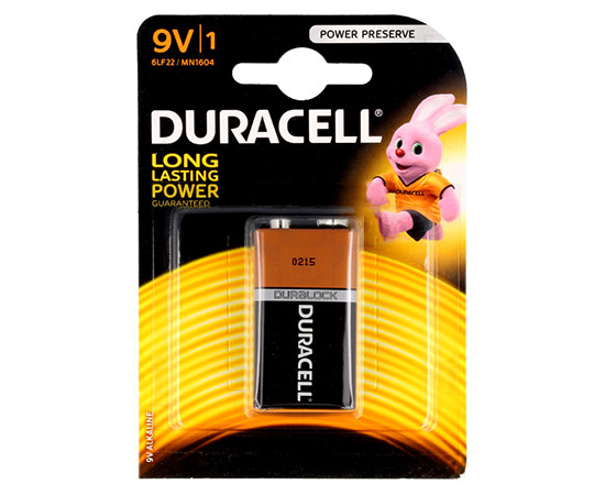 6LR61 RoHS || 6LR61/MN1604 9V || Bateria BAT6F22 Duracell