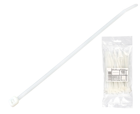Cable tie standard 150x3.6mm white
