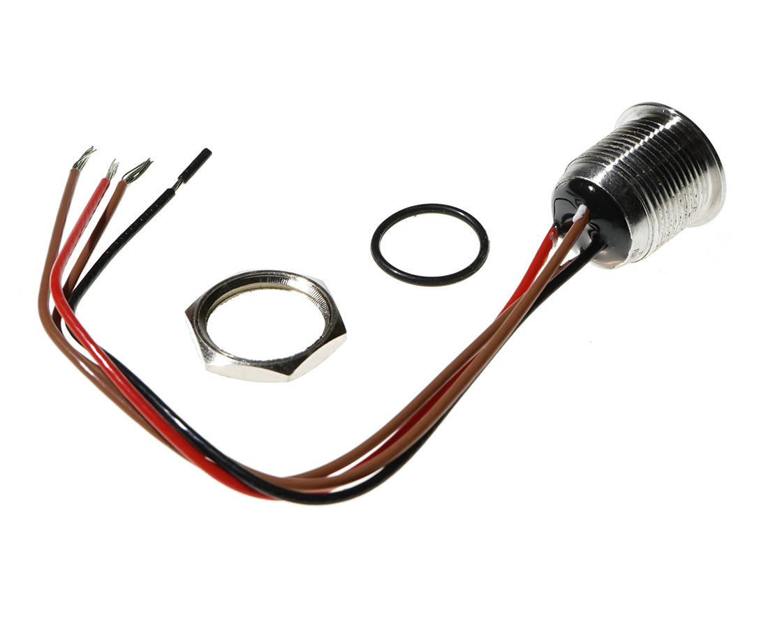 Vandalensicherer Schalter; W12F11ER12/S mit Drähten