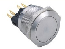 Vandal proof push button switch; W22F11/S