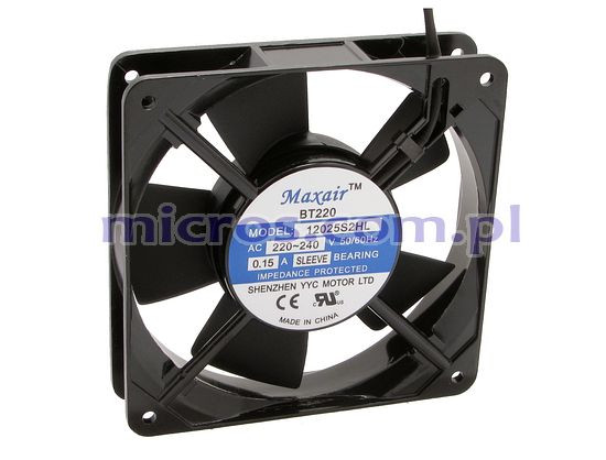 12025S2HL MAXAIR fan AC