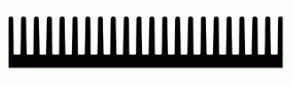Radiator; SK193; dł.=150mm; szer.=213mm; wys.=40mm