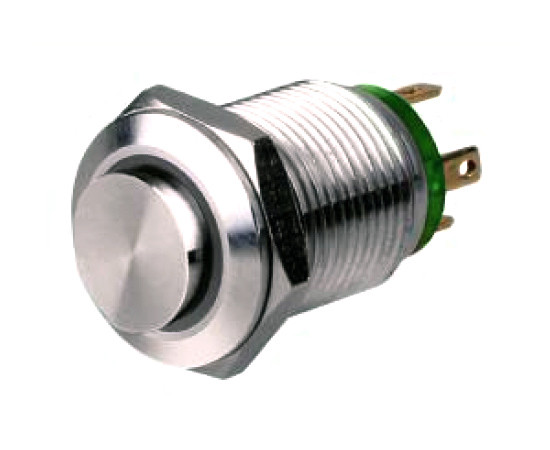 Vandal proof push button switch; W12H11EG12/S