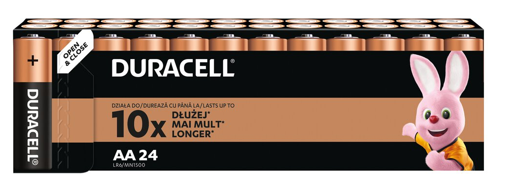 LR06/AA&nbsp;Duracell&nbsp;Bateria