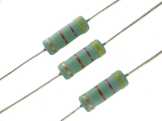 Metal film resistor; 10R