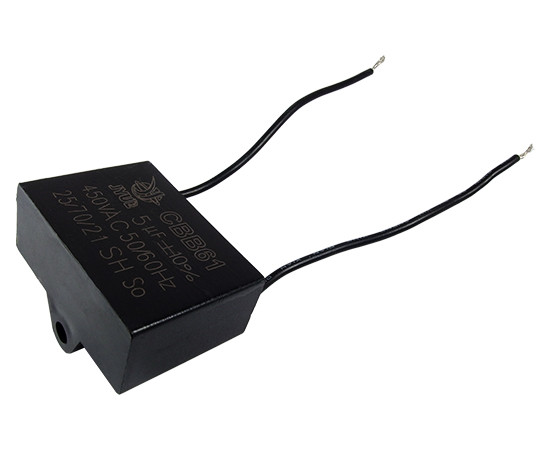 CBB61 47*22*34 UL1015 5uF/450VC SHENGE Motor starting capacitor