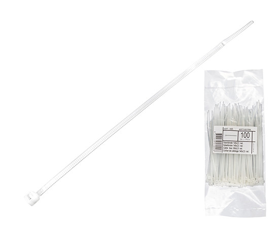 Cable tie standard 140x2.5mm white