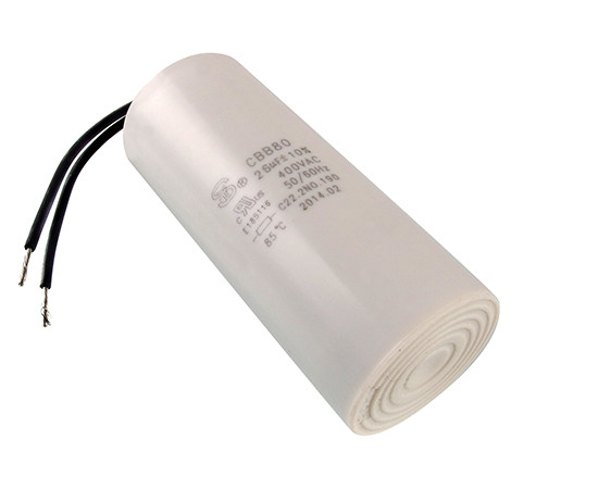 CBB80 400VAC/26UF 40x93mm Kondensator CBB80 do lamp wyładowczych