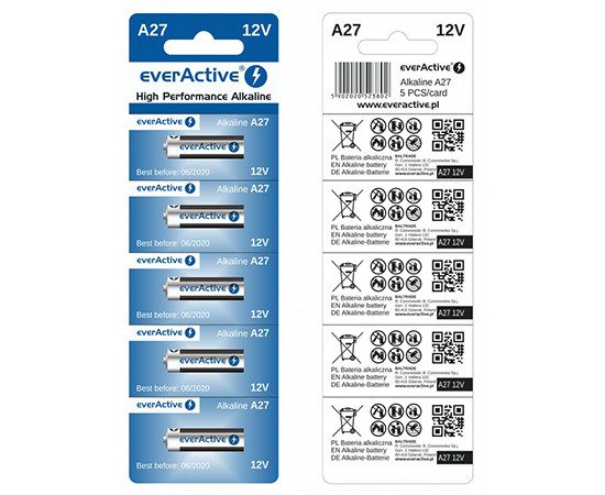 A27 everActive Bateria
