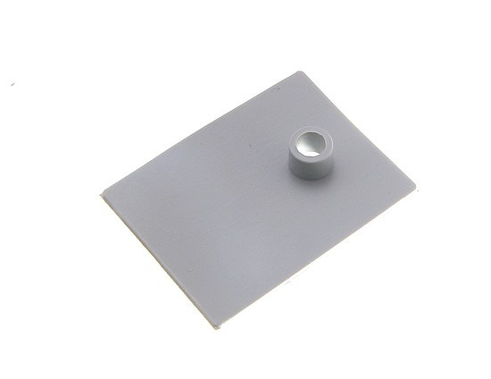 Podkładka silikonowa 20x15mm pod obudowę TO220-2 z tulejką