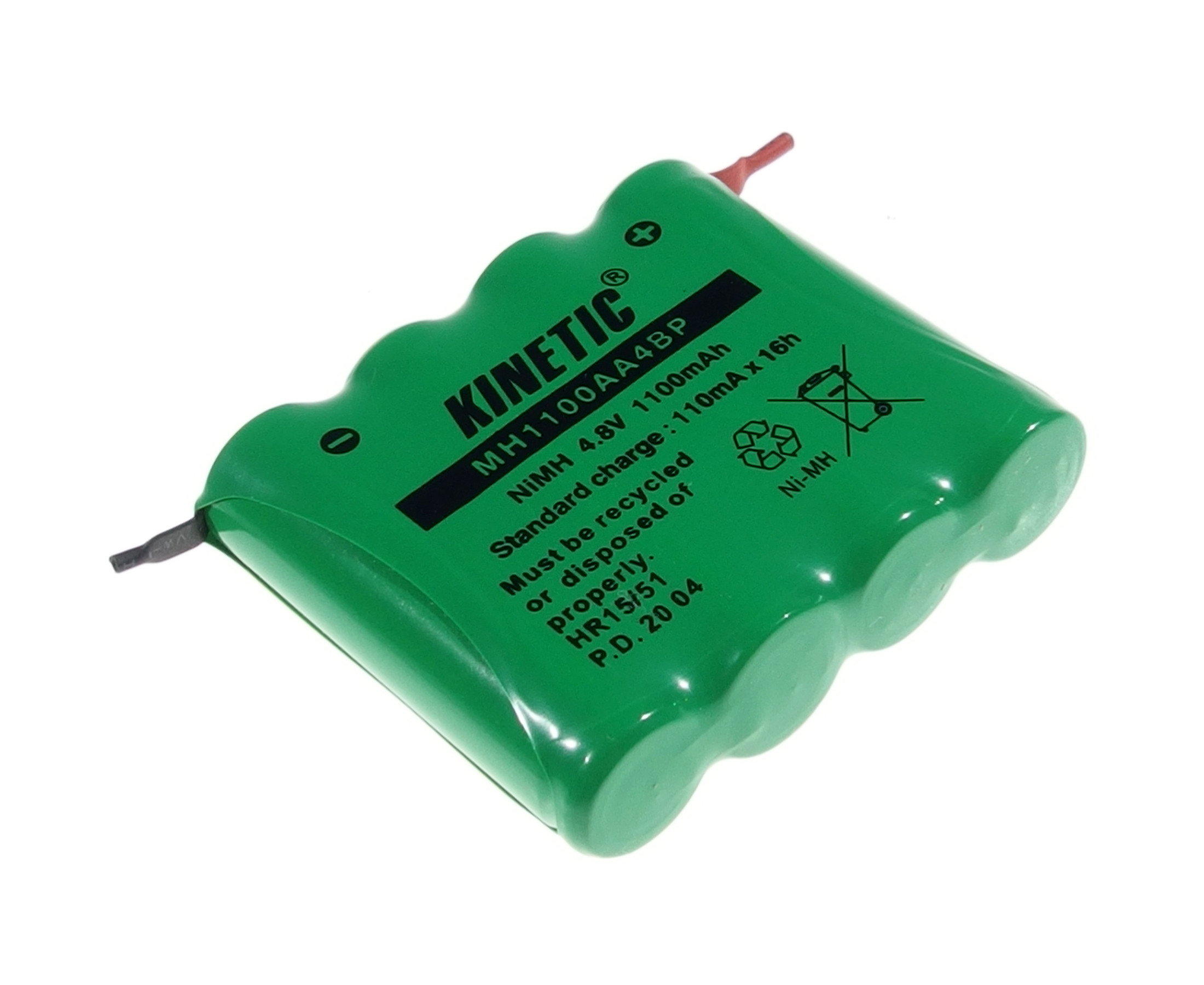 MH1100AA4BP KINETIC NiMH Rechargeable battery