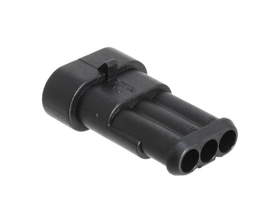 Socket 3 pin, Superseal 1.5