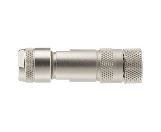 M8 type connector, WAIN M8-FST04-T-D5-SH, female, angled, number of contacts: 4