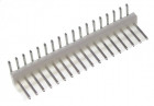 male, angled, PCB, 18 pin, pitch 3,96mm, tinned, white colour
