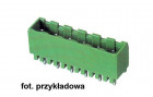 XY2500V-B-6P 5.0mm GREEN RoHS || 06 poles, pitch 5.00mm, height 12mm, green colour, close