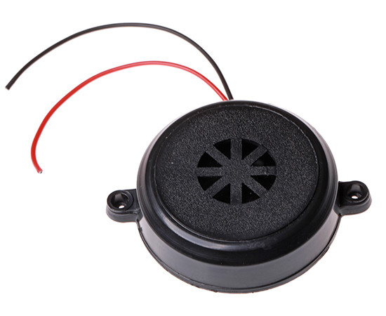 Φ55,5mm, 12/24V, 90dB, Ton intermittierend, schwarz